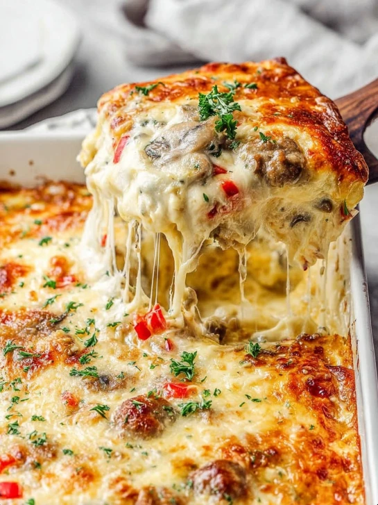 Homemade Philly Cheese Steak Casserole Recipe Grandma's Cheese Steak Casserole Tips Best Cheese For Philly Steak Casserole...