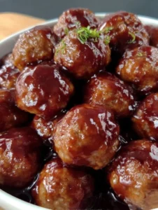 Warm Homestead Turkey Teriyaki Meatballs