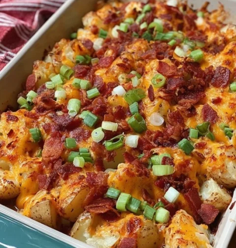 Loaded Chicken And Potatoes Recipe Cheesy Loaded Chicken Potatoes Best Loaded Chicken Potatoes Near Me Loaded Chicken Pota...