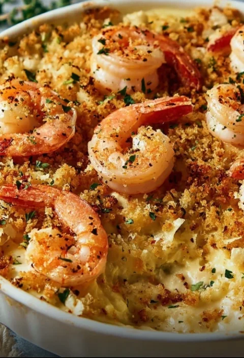 Midwest Country Crab And Shrimp Casserole Recipe Best Crab And Shrimp Casserole Homemade Midwest Seafood Casserole Country...