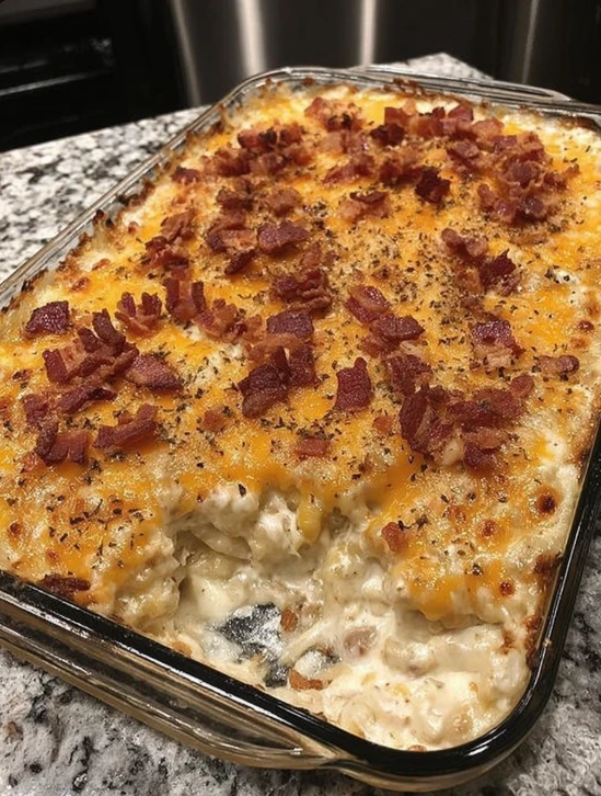 Midwest Country Creamy Cheesy Chicken Lasagna