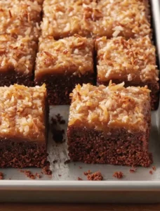 Mom’s Classic German Chocolate Sheet Cake