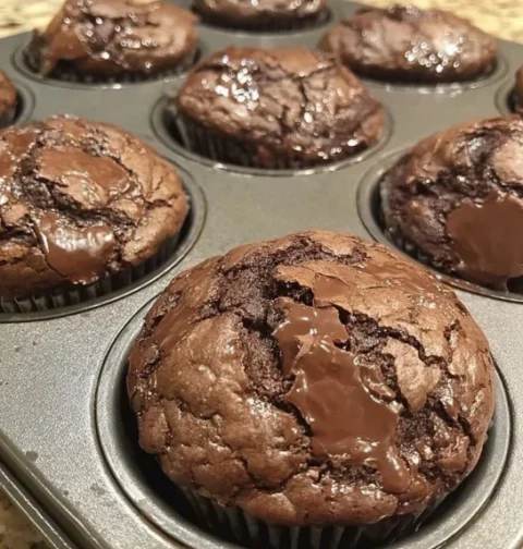 Muffin Pan Brownie Recipe How To Make Brownies In Muffin Cups Best Muffin Cup Brownie Recipe Quick Muffin Tin Brownies Eas...
