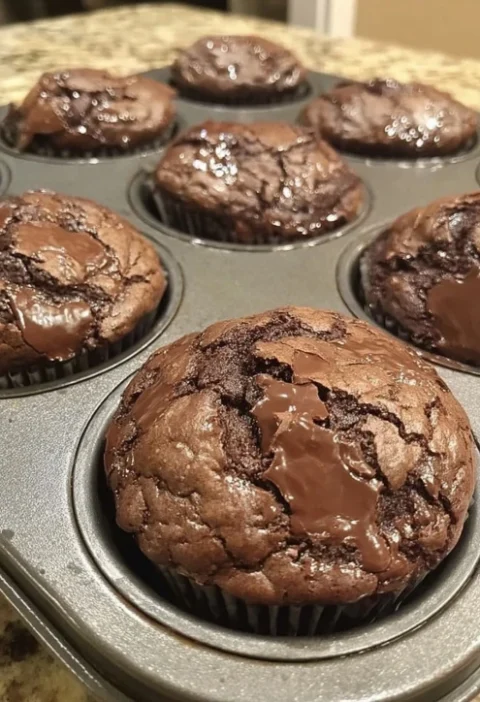 Muffin Pan Brownie Recipe How To Make Brownies In Muffin Cups Best Muffin Cup Brownie Recipe Quick Muffin Tin Brownies Eas...