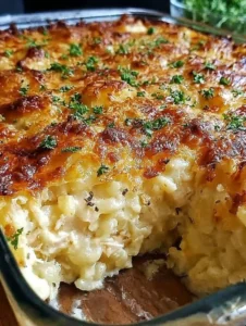 Nana’s Family-Favorite Chicken Hashbrown Casserole