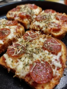 Nana’s After-School Air Fryer Pizza Toast