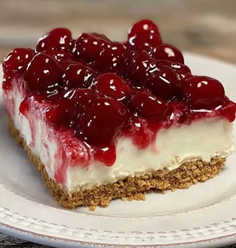 Bake Cherry Cheesecake