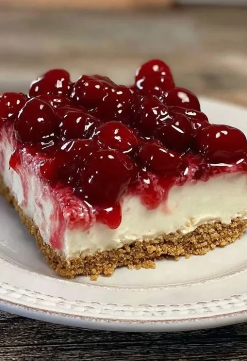 Bake Cherry Cheesecake
