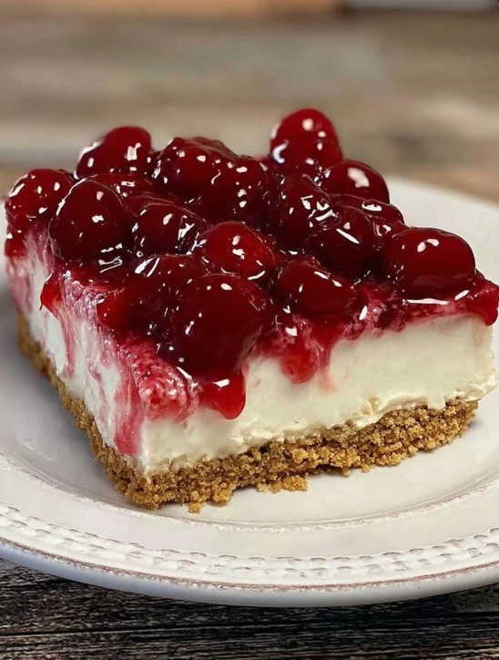 Bake Cherry Cheesecake