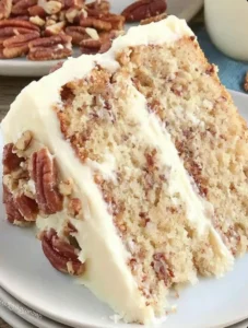 Old-Fashioned Holiday Butter Pecan Cake