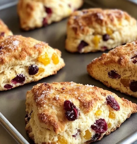 Old-fashioned Cranberry Orange Scones Recipe Best Cranberry Orange Scones Near Me Homemade Bakery Style Cranberry Scones W...