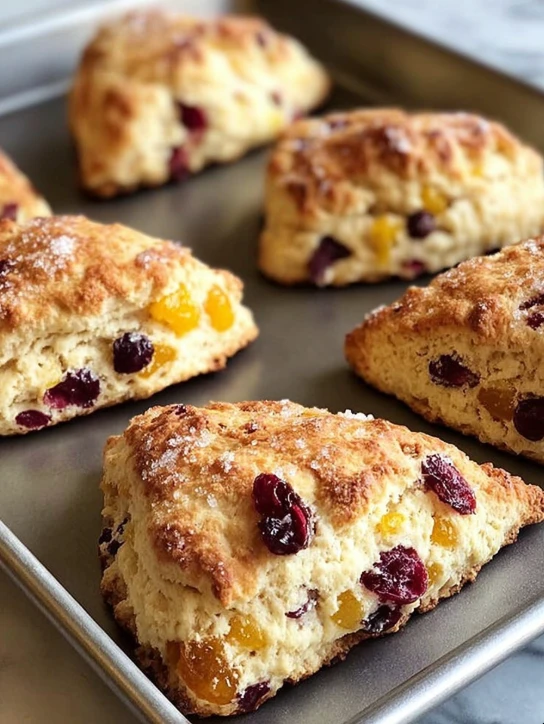 Old-fashioned Cranberry Orange Scones Recipe Best Cranberry Orange Scones Near Me Homemade Bakery Style Cranberry Scones W...