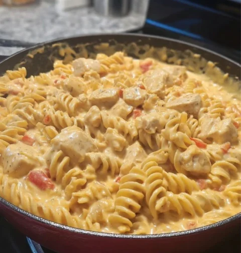 One-pan Chicken Rotini Recipe Garlic Herb Chicken Rotini Pasta Easy One-pan Chicken Pasta Dinner Best One-pan Chicken Roti...
