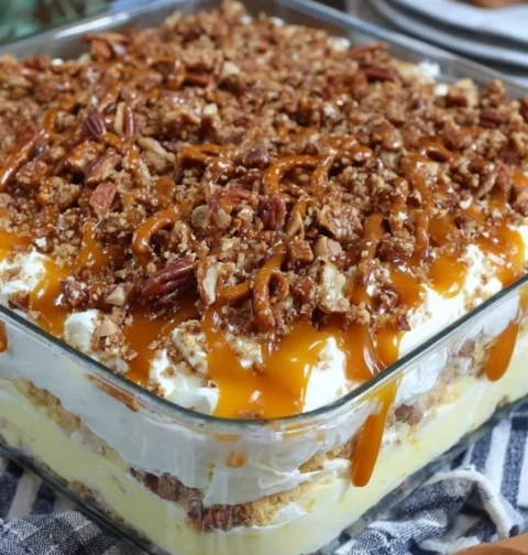 Pineapple Pretzel Delight Recipe Easy Pineapple Pretzel Dessert Best Pineapple Pretzel Salad Homemade Pineapple Pretzel De...