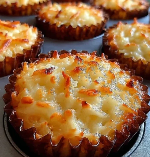 Retro Comfort Kitchen Mashed Potato Muffins Recipe Easy Mashed Potato Muffins Vintage Style Best Mashed Potato Muffins Ret...