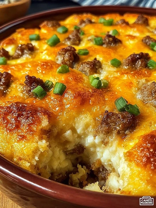 Sausage Gravy Tater Tot Bowl Recipe Easy Tater Tot Breakfast Bowl Homemade Sausage Gravy With Tater Tots Gluten-free Tater...