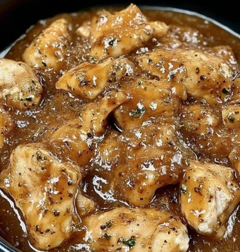 Slow Cooked Chicken And Gravy Recipe Best Slow Cooker Chicken Gravy Homemade Slow Cooked Chicken Gravy Easy Crockpot Chick...
