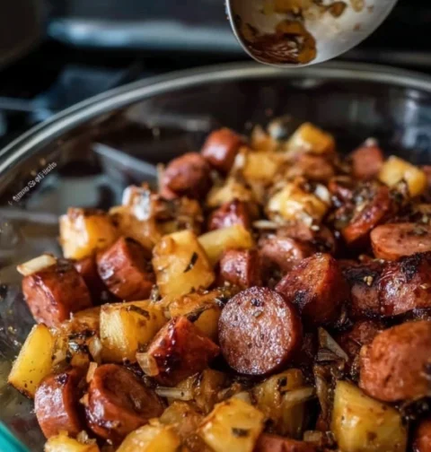Slow Cooker Apple Kielbasa Bites Recipe Easy Apple Kielbasa Slow Cooker Appetizer Best Slow Cooker Recipes With Apple And ...