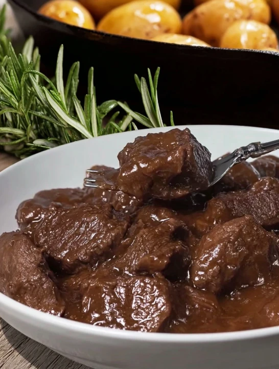SLOW COOKER CUBE STEAKS WITH GRAVY