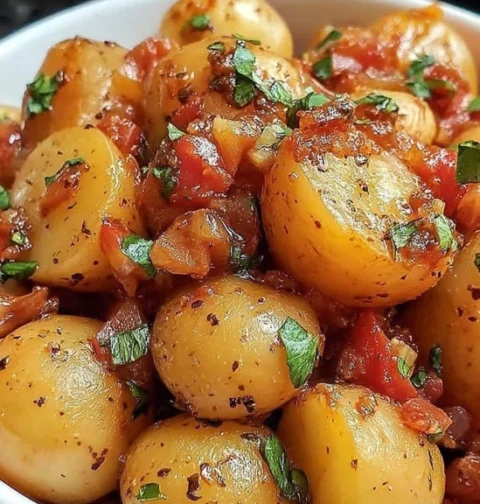 Slow Cooker Italian Potatoes Recipe Best Italian Potatoes Slow Cooker Easy Slow Cooker Italian Potatoes Healthy Slow Cooke...
