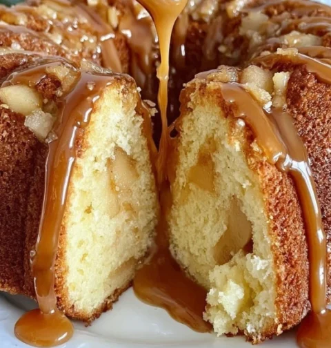 Southern Apple Bundt Cake Recipe Caramel Drizzle Bundt Cake Ideas Best Apple Caramel Sauce Cake Southern-style Dessert Rec...