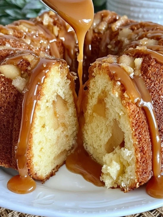 Southern Apple Bundt Cake Recipe Caramel Drizzle Bundt Cake Ideas Best Apple Caramel Sauce Cake Southern-style Dessert Rec...