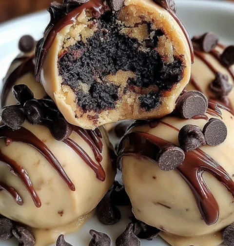 Southern Potluck Dessert Recipes Chocolate Chip Cookie Dough Desserts DIY Brownie Bomb Ideas Southern Style Cookie Dough T...