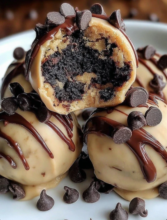 Southern Potluck Dessert Recipes Chocolate Chip Cookie Dough Desserts DIY Brownie Bomb Ideas Southern Style Cookie Dough T...