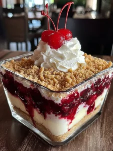 Southern-Style Cherry Cheesecake Lush