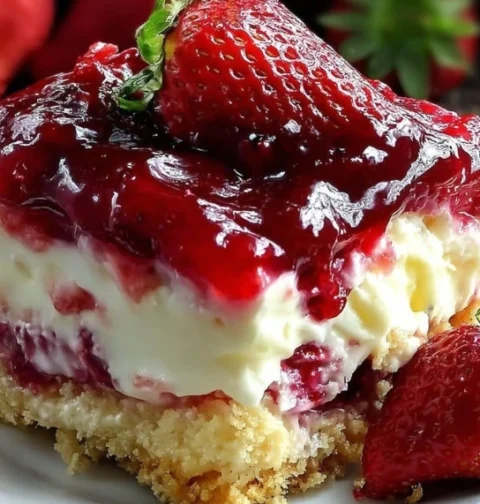 Strawberry Cheesecake Dump Cake Recipe Easy Strawberry Dump Cake Best Strawberry Cheesecake Cake Mix Strawberry Cheesecake...