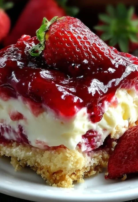 Strawberry Cheesecake Dump Cake Recipe Easy Strawberry Dump Cake Best Strawberry Cheesecake Cake Mix Strawberry Cheesecake...