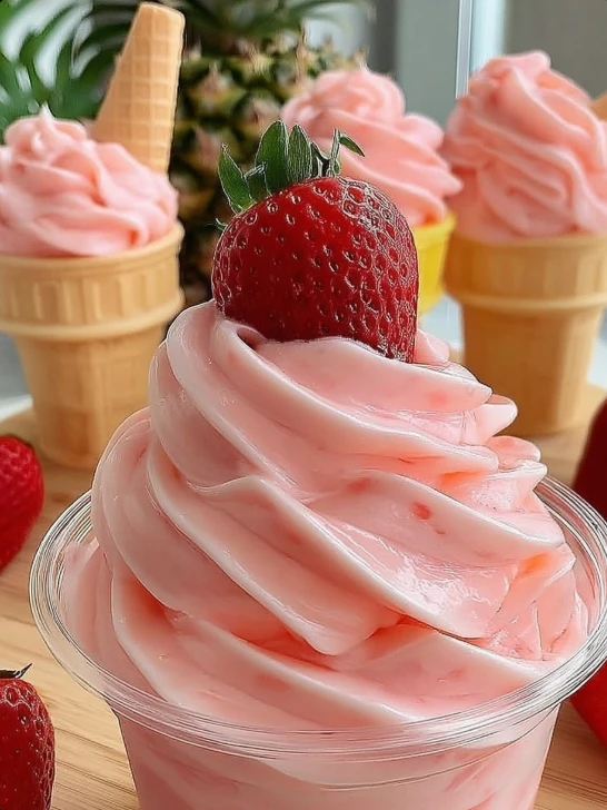 Strawberry Dole Whip Recipe Homemade Strawberry Dole Whip Where To Buy Strawberry Dole Whip Strawberry Dole Whip Near Me V...