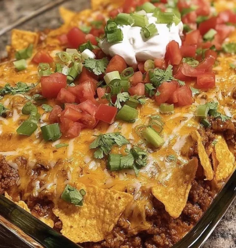 Walking Taco Casserole Recipe Ideas Easy Walking Taco Casserole Healthy Walking Taco Casserole Variations Walking Taco Cas...