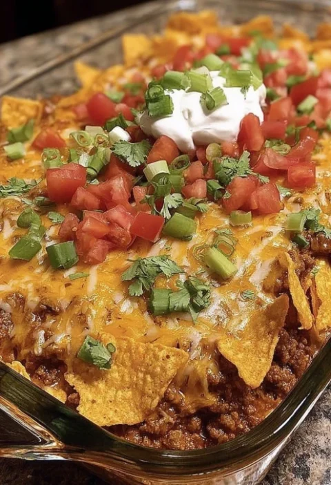 Walking Taco Casserole Recipe Ideas Easy Walking Taco Casserole Healthy Walking Taco Casserole Variations Walking Taco Cas...