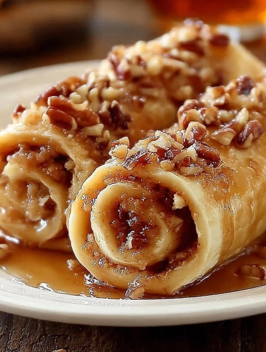 Warm Homestead Honey Cinnamon Roll-ups Recipe Homemade Honey Cinnamon Roll-ups Best Honey Cinnamon Pastry Recipes Easy War...