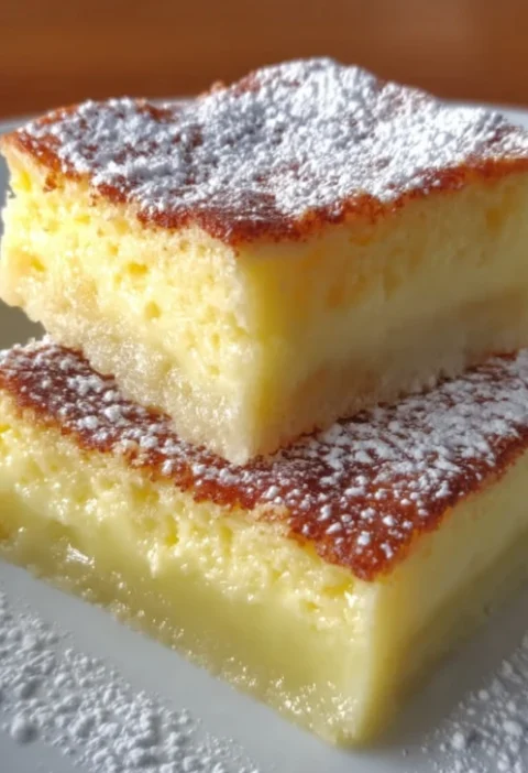 Warm Homestead Magic Custard Cake Recipe Easy Magic Custard Cake Homestead Tips Best Custard Cake For Cozy Evenings Warm H...