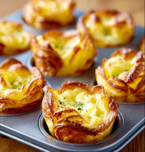 3ingredient Buttery Potato Stacks