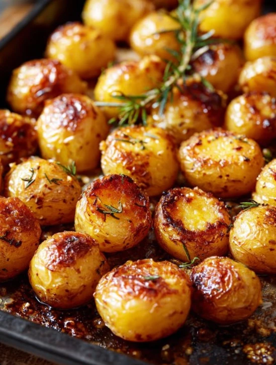 3-Ingredient Roasted Butter Potatoes