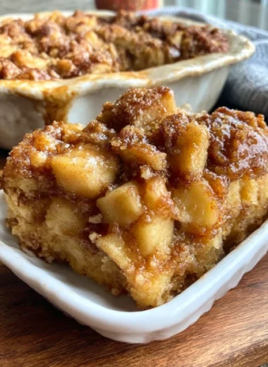 Amishstyle Apple Cinnamon Baked Oatmeal