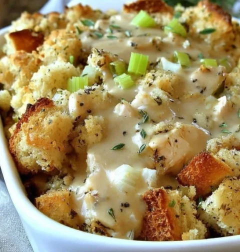 Aunt Millie’s Chicken Casserole Recipe Easy Sunday Table Chicken Dressing Aunt Millie’s Dressing Casserole Tips Best C...