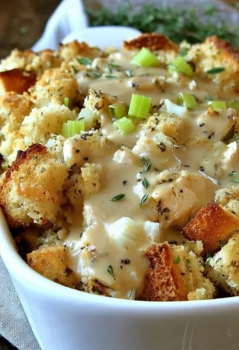 Aunt Millie’s Chicken Casserole Recipe Easy Sunday Table Chicken Dressing Aunt Millie’s Dressing Casserole Tips Best C...