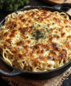 Baked Cream Cheese Spaghetti