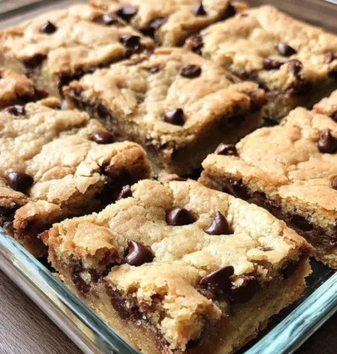 Best Chocolate Chip Cookie Bars Recipe Grandma's Homemade Cookie Bars Easy Cozy Chocolate Chip Bars Buy Chocolate Chip Coo...