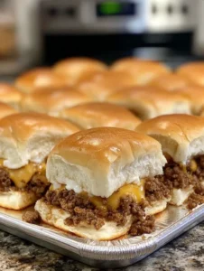 Cozy Country-Style Maid-Rite Sliders