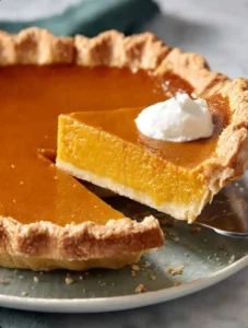 Classic Fresh Pumpkin Pie