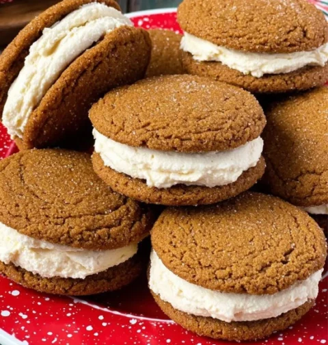 Best Ginger Cream Molasses Sandwich Cookies Homemade Ginger Cream Cookies Recipe Buy Ginger Molasses Sandwich Cookies Onli...