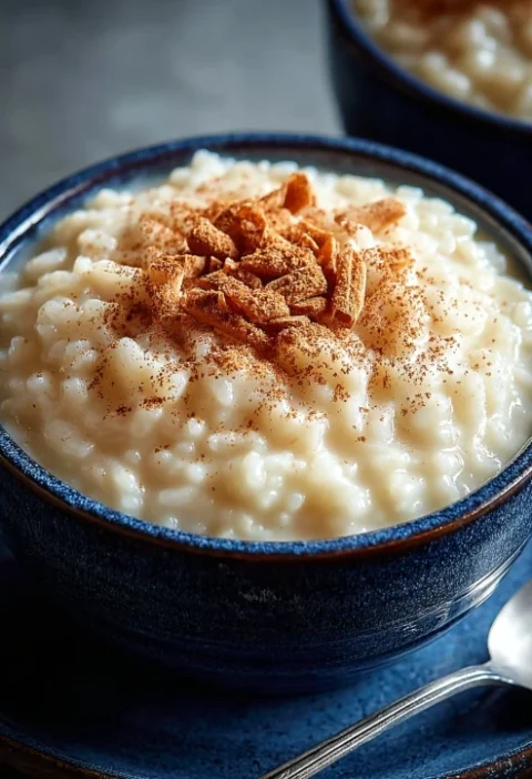Best Old-fashioned Rice Pudding Recipe Easy Homemade Rice Pudding Traditional Creamy Rice Pudding Low-fat Old-fashioned Ri...