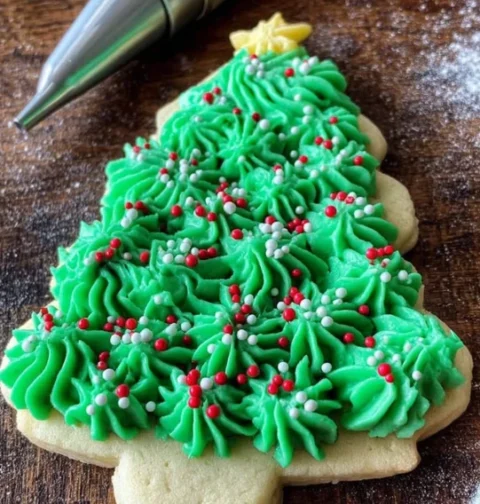 Best Sugar Cookie Buttercream Frosting Recipe Easy Buttercream Frosting For Sugar Cookies Homemade Sugar Cookie Frosting W...