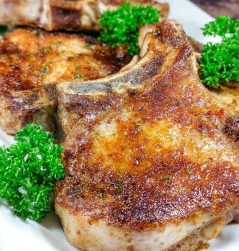 Best Way To Cook Tender Pork Chops Mouthwatering Pork Chops Recipe Easy Melt-in-your-mouth Pork Chops How To Make Pork Cho...