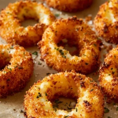 Cheesy Baked Onion Delights